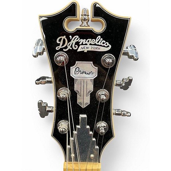 Used D'Angelico Premier Series Bedford SH Fiesta Red Hollow Body Electric Guitar