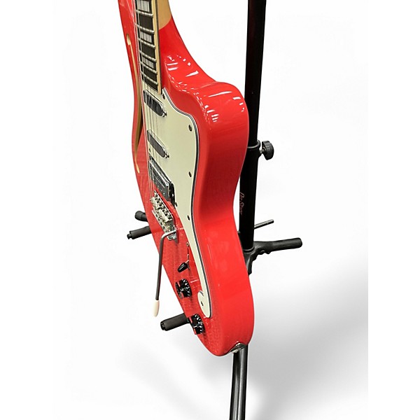Used D'Angelico Premier Series Bedford SH Fiesta Red Hollow Body Electric Guitar