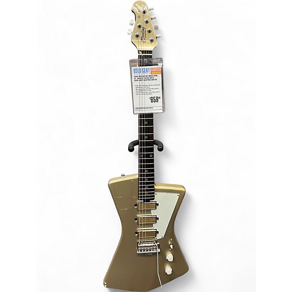 Used Sterling by Music Man ST. VINCENT GOLDIE Gold Solid Body Electric Guitar,New Products : American Fashion Style Bags On Sale