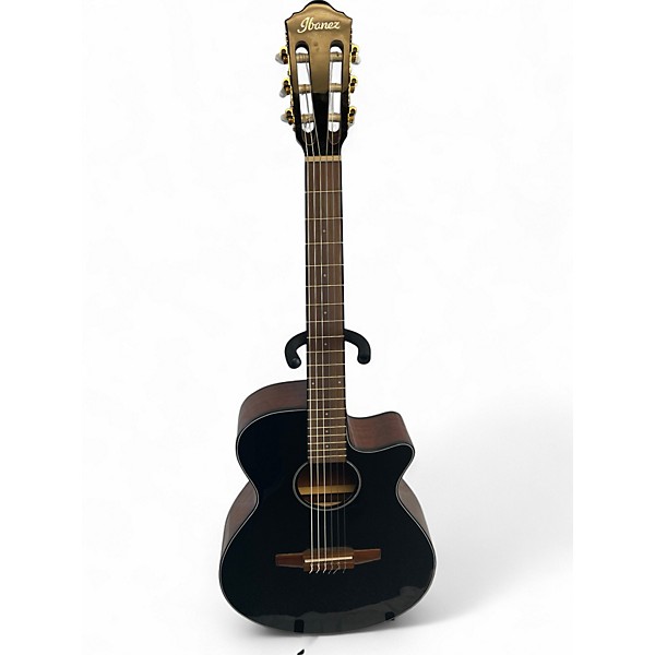 Used Ibanez AEG50N-BKH Black Classical Acoustic Electric Guitar