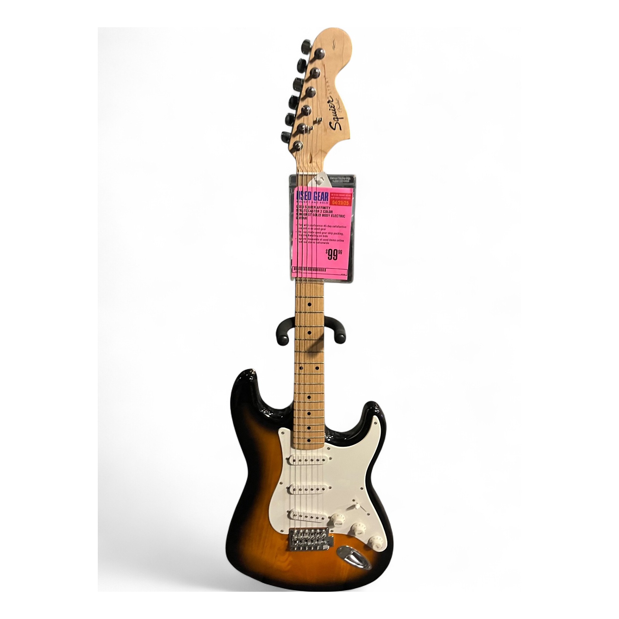 Used Squier Used Squier Bullet Stratocaster 2 Color Sunburst Used Squier Used Squier Bullet Stratocaster 2 Color Sunburst