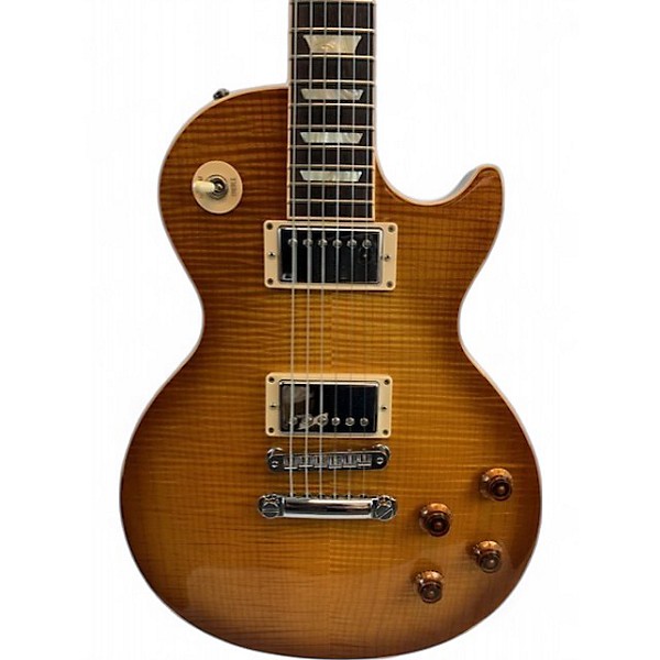 Used Gibson Les Paul Standard Premium Plus Honey Burst Solid Body Electric Guitar