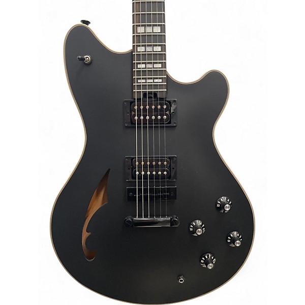 Used EVH SA-126 Special Stealth Black Hollow Body Electric Guitar