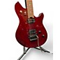 Used 2024 EVH Wolfgang WG Standard QM Baked Wine Red Solid Body Electric Guitar