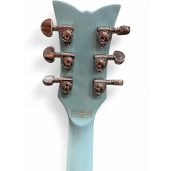 Used Schecter Guitar Research ULTRA III VINTAGE BLUE Solid Body Electric Guitar