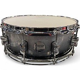 Used PDP by DW 5.5X14 Concept Series Snare Silver Sparkle Drum