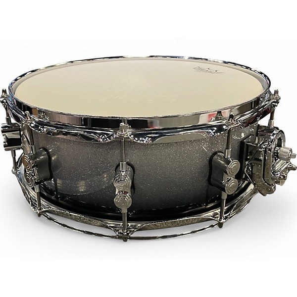 Used PDP by DW 5.5X14 Concept Series Snare Silver Sparkle Drum