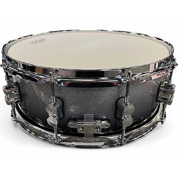 Used PDP by DW 5.5X14 Concept Series Snare Silver Sparkle Drum