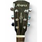 Used Alvarez AGA95CEAR shadow burst Acoustic Electric Guitar