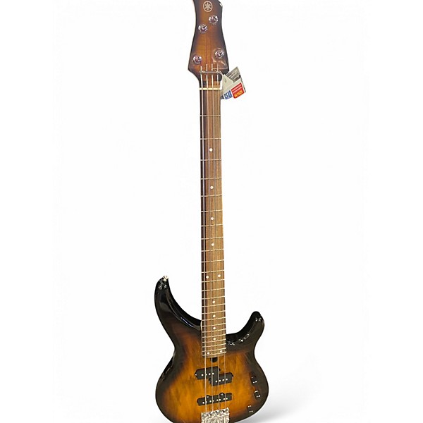 Used Yamaha TRBX174EW 2 Color Sunburst Electric Bass Guitar