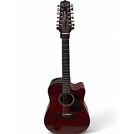 Used Takamine GD30CE-12 Cherry 12 String Acoustic Electric Guitar
