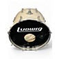 Used Ludwig 5 Piece Rocker Cream Drum Kit thumbnail