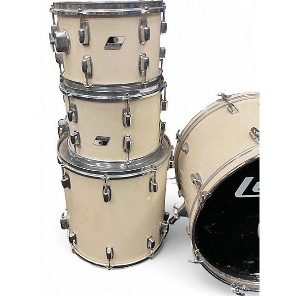Used Ludwig 5 Piece Rocker Cream Drum Kit