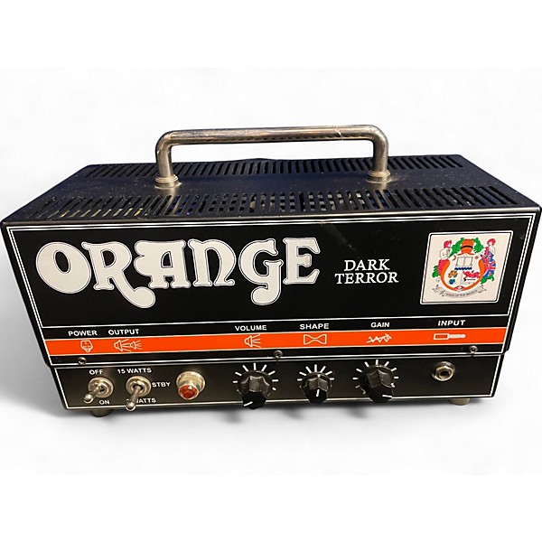 Used Orange Amplifiers DA15H Dark Terror 15W Tube Guitar Amp Head