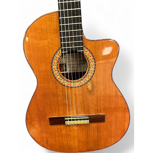 Used Manuel Rodriguez Model B CUTAWAY Antique Natural Classical Acoustic Electric Guitar