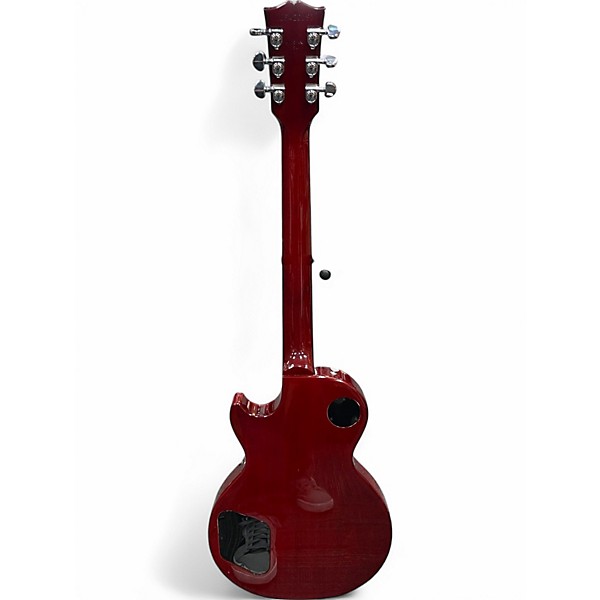 Used Gibson Les Paul Studio Trans Red Solid Body Electric Guitar