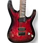 Used Schecter Guitar Research Omen Elite Black Cherry Burst Solid Body Electric Guitar