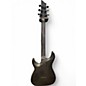 Used Schecter Guitar Research Omen Elite Black Cherry Burst Solid Body Electric Guitar