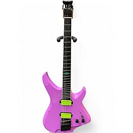 Used Aguda BLACK HOLE Purple Solid Body Electric Guitar