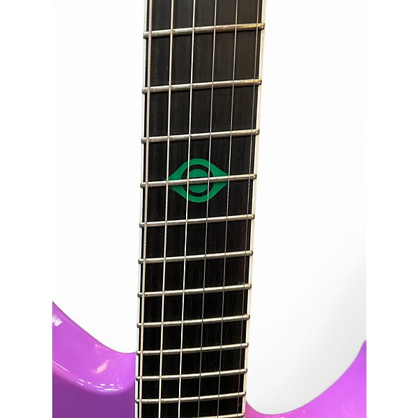 Used Aguda BLACK HOLE Purple Solid Body Electric Guitar