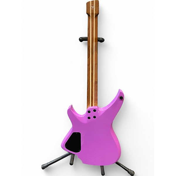 Used Aguda BLACK HOLE Purple Solid Body Electric Guitar