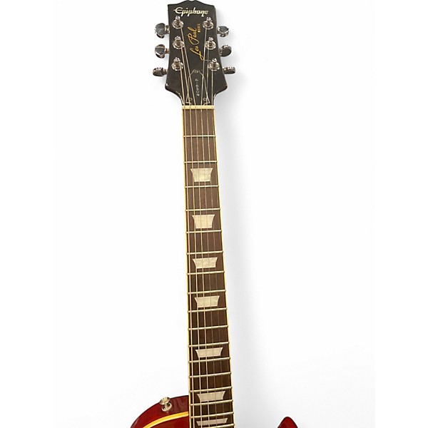 Used 1980s Epiphone Les Paul Standard Sunburst Solid Body Electric Guitar