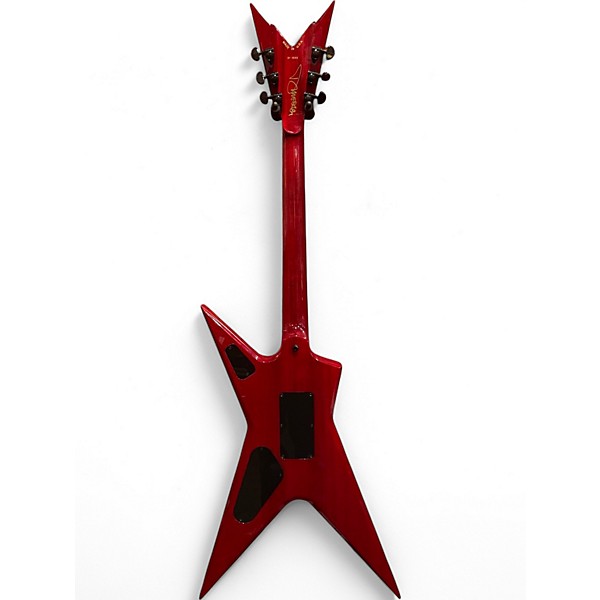 Used Dean dimebag stealth Trans Red Solid Body Electric Guitar