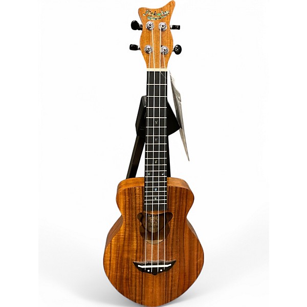 Used Goldfish Guitars FISHUKU SPALTED MAPLE NATURAL Ukulele