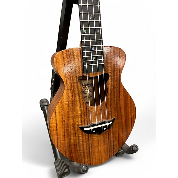 Used Goldfish Guitars FISHUKU SPALTED MAPLE NATURAL Ukulele