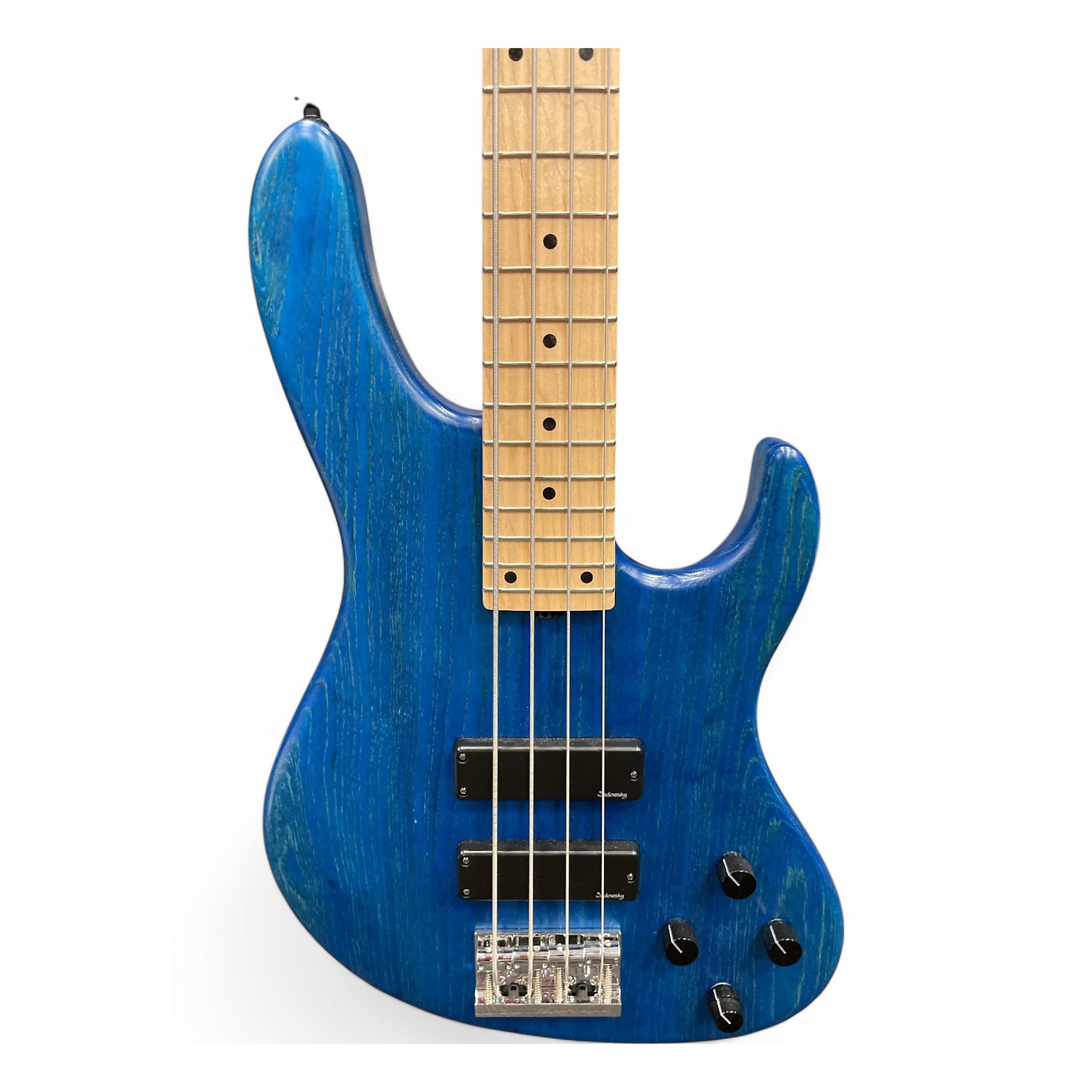 Used Sadowsky Guitars Metroline Modern 4-24 Blue Transparent Satin