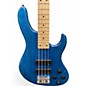 Used Sadowsky Guitars Metroline Modern 4-24 Blue Transparent Satin Electric Bass Guitar
