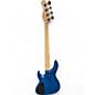 Used Sadowsky Guitars Metroline Modern 4-24 Blue Transparent Satin Electric Bass Guitar