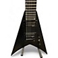 Used Jackson King V js22 7 Matte Black Solid Body Electric Guitar