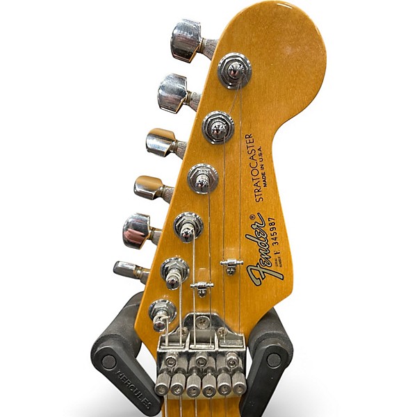 Vintage 1984 Fender American Elite Stratocaster Natural Solid Body Electric Guitar