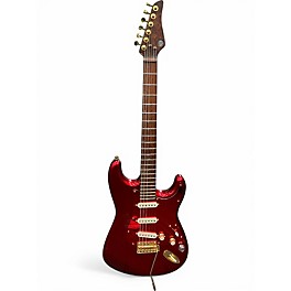 Used Miscellaneous Double Cut Red Solid Body Electric Guitar