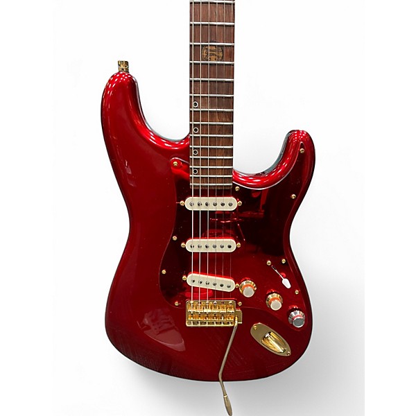 Used Miscellaneous Double Cut Red Solid Body Electric Guitar