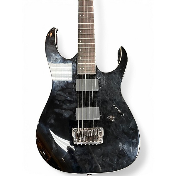 Used Ibanez rgib21 baritone Black Baritone Guitars
