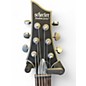 Used Schecter Guitar Research Damien Platinum BLACK Solid Body Electric Guitar