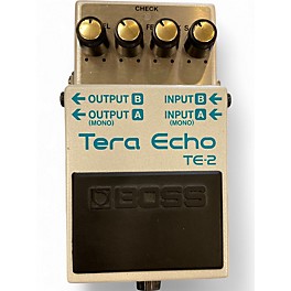 Used BOSS TE2 Tera Echo Effect Pedal