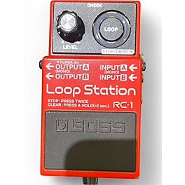 Used BOSS RC1 Loop Station Pedal