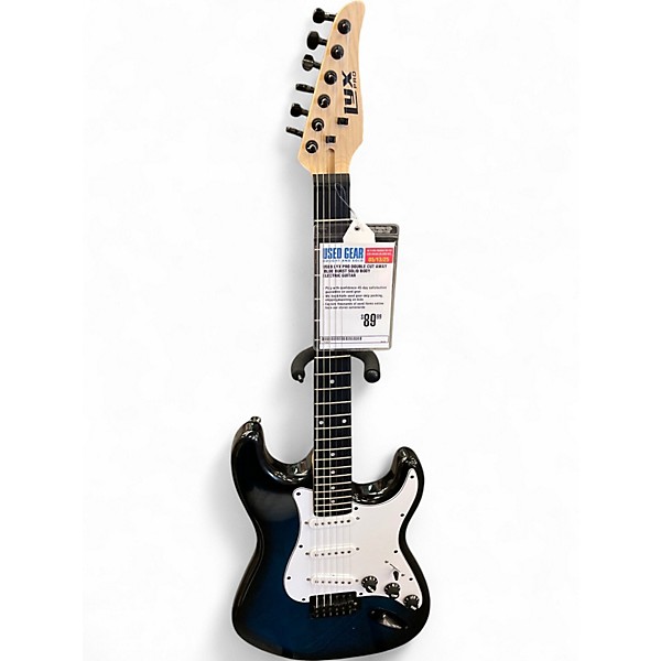 Used Lyx Pro DOUBLE CUT AWAY Blue Burst Solid Body Electric Guitar,New Products : American Fashion Style Bags On Sale