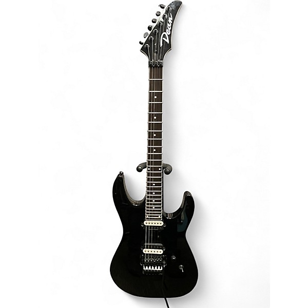 Used Dean MD24 Black Solid Body Electric Guitar,Specials : American Fashion Style Bags On Sale