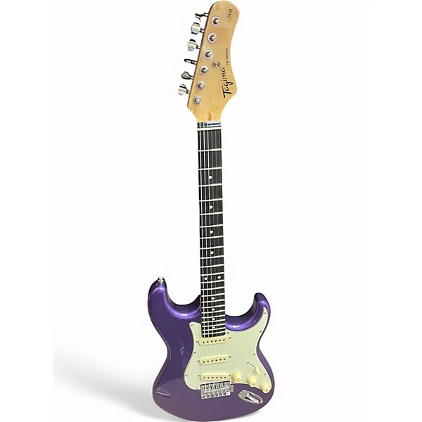 Used Tagima TW Series 500 Purple Solid Body Electric Guitar