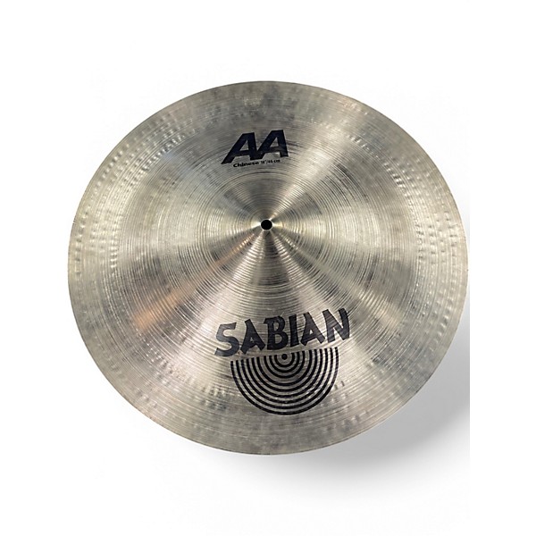 Used SABIAN 18in AA Chinese Cymbal,Specials : American Fashion Style Bags On Sale