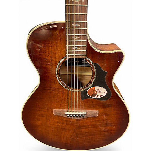 Used Ibanez AE340 Tobacco Burst Acoustic Guitar