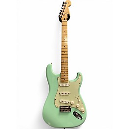 Used Fender Player Stratocaster Surf Green Solid Body Electric Guitar