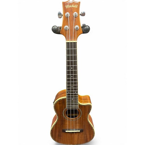 Used Mitchell MU100CE Concert Natural Ukulele