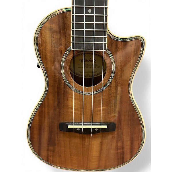 Used Mitchell MU100CE Concert Natural Ukulele