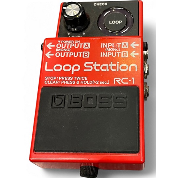 Used BOSS RC1 Loop Station Pedal