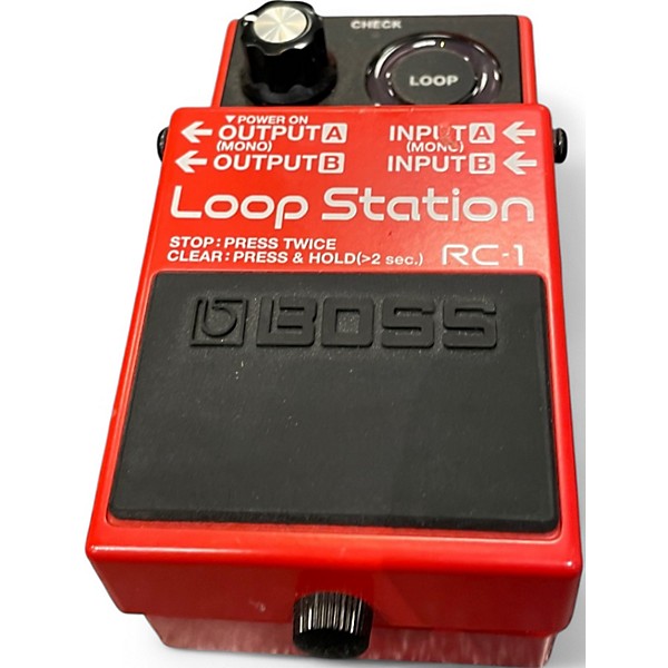 Used BOSS RC1 Loop Station Pedal